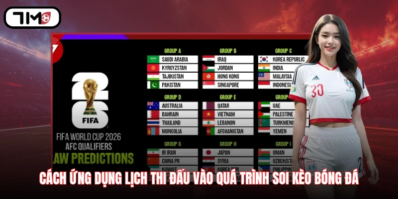 Cách ứng dụng lịch thi đấu vào quá trình soi kèo bóng đá