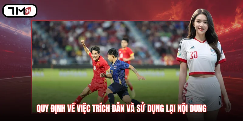 Quy định về việc trích dẫn và sử dụng lại nội dung